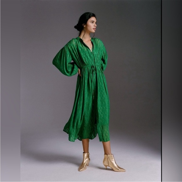 Anthropologie Dresses & Skirts - Anthropologie Allene Shimmer Maxi Dress- Medium